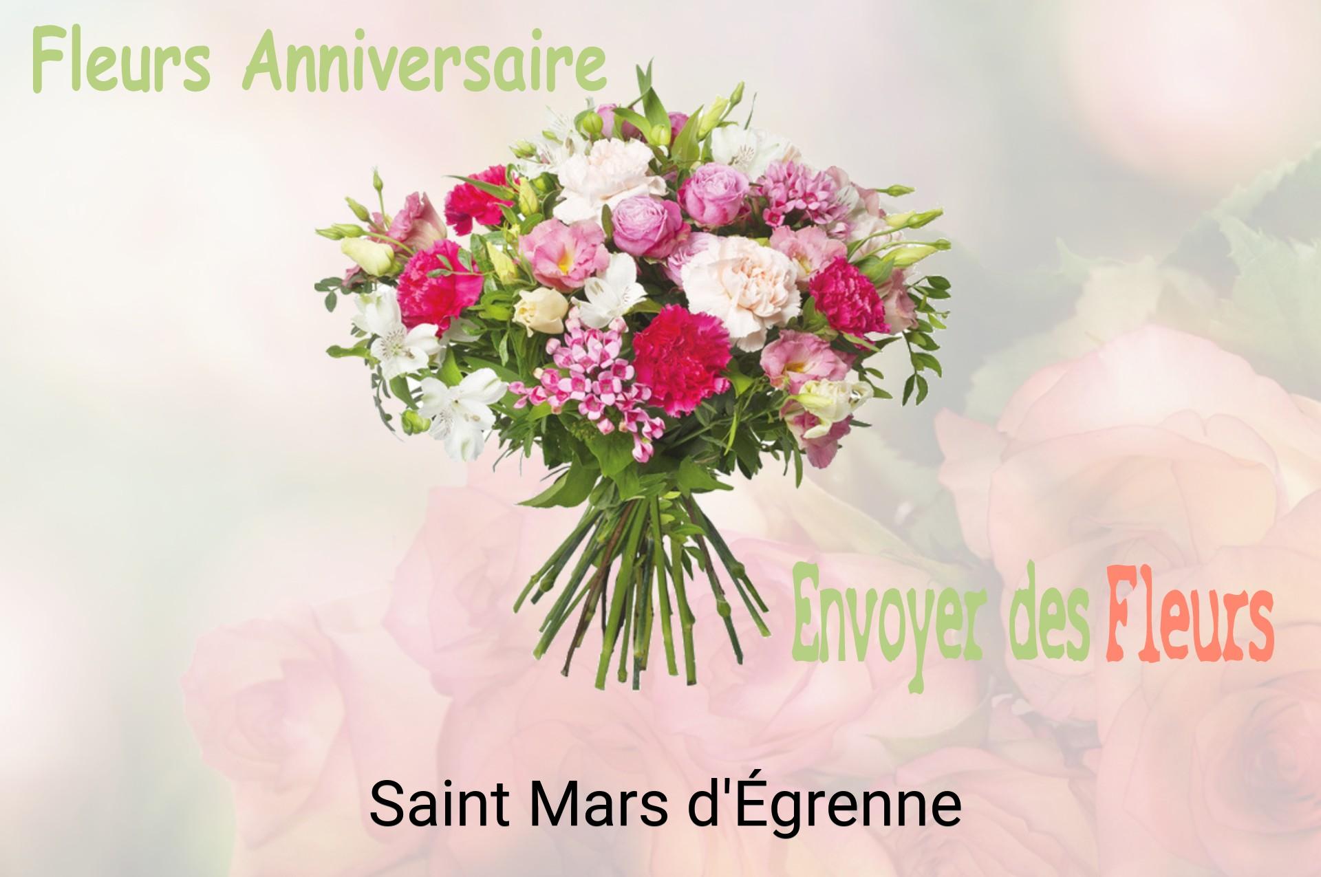Bouquet de fleurs d’anniversaire livré à Saint-Mars-d'Égrenne